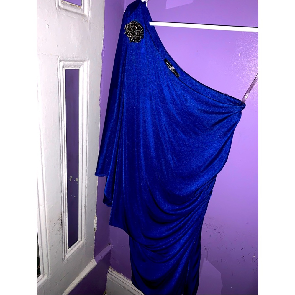Dress all blue
